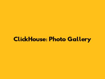 ClickHouse: Photo Gallery