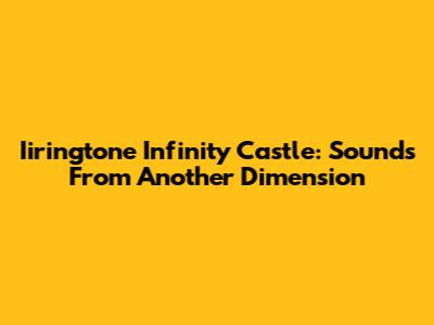 Iiringtone Infinity Castle: Sounds From Another Dimension