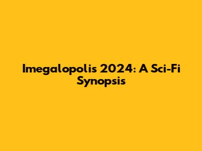 Imegalopolis 2024: A Sci-Fi Synopsis