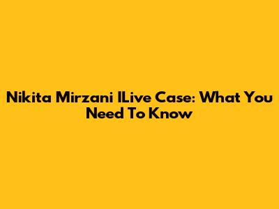 Nikita Mirzani ILive Case: What You Need To Know