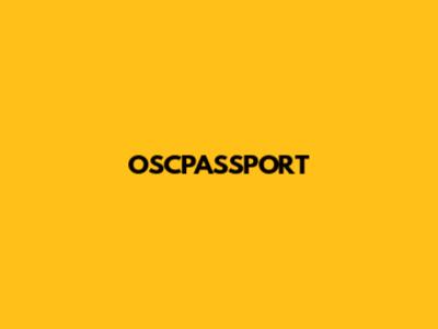 OSCPASSPORT