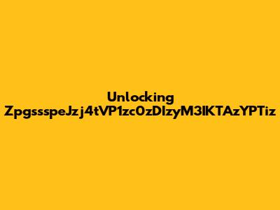 Unlocking ZpgssspeJzj4tVP1zc0zDIzyM3IKTAzYPTiz